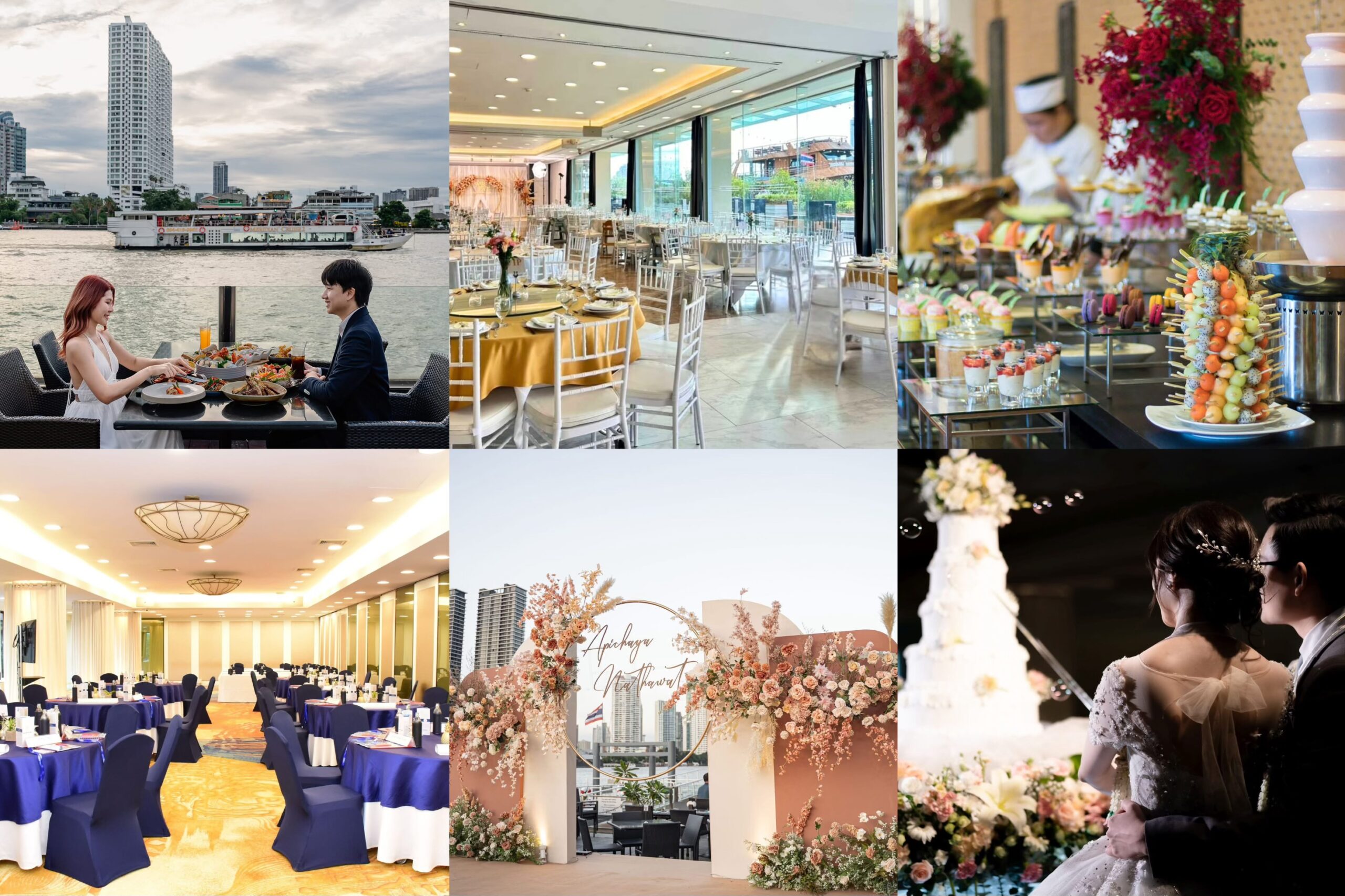 สถานที่จัดงานแต่งงานบางคอแหลม Ramada Plaza by Wyndham Bangkok Riverside