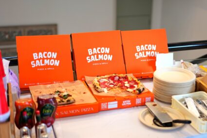 Bacon Salmon - Pizza Caravan