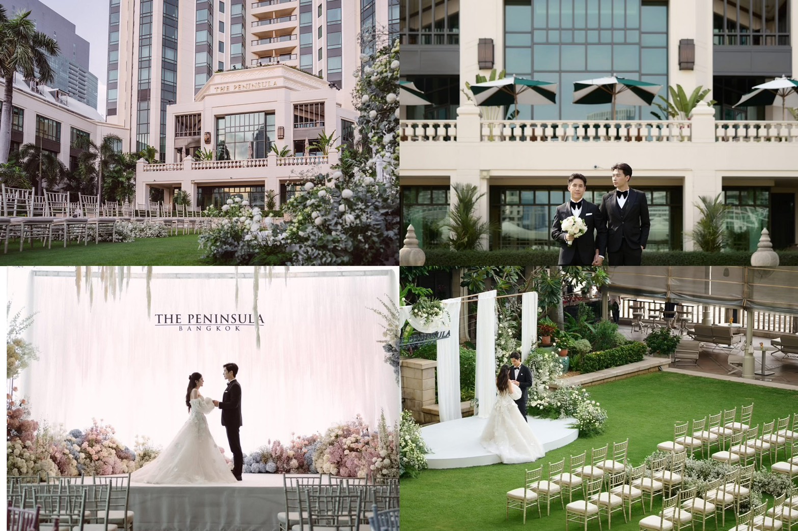 The Peninsula Bangkok สถานที่จัดงานแต่งงานใกล้เขตบางแคที่ได้ทั้งความหรูหราและความโรแมนติก