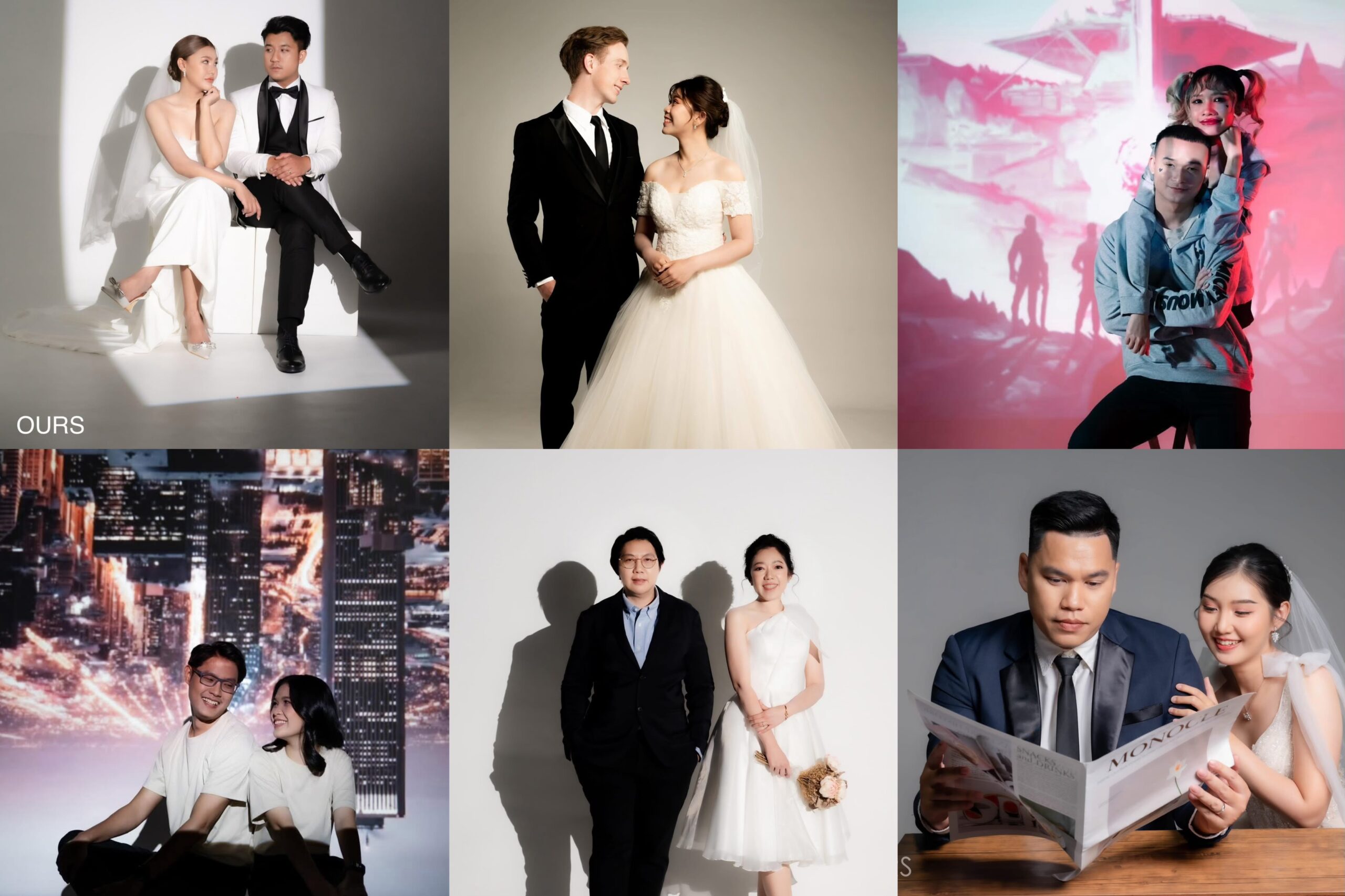 ร้านถ่ายพรีเวดดิ้ง Ours Studio