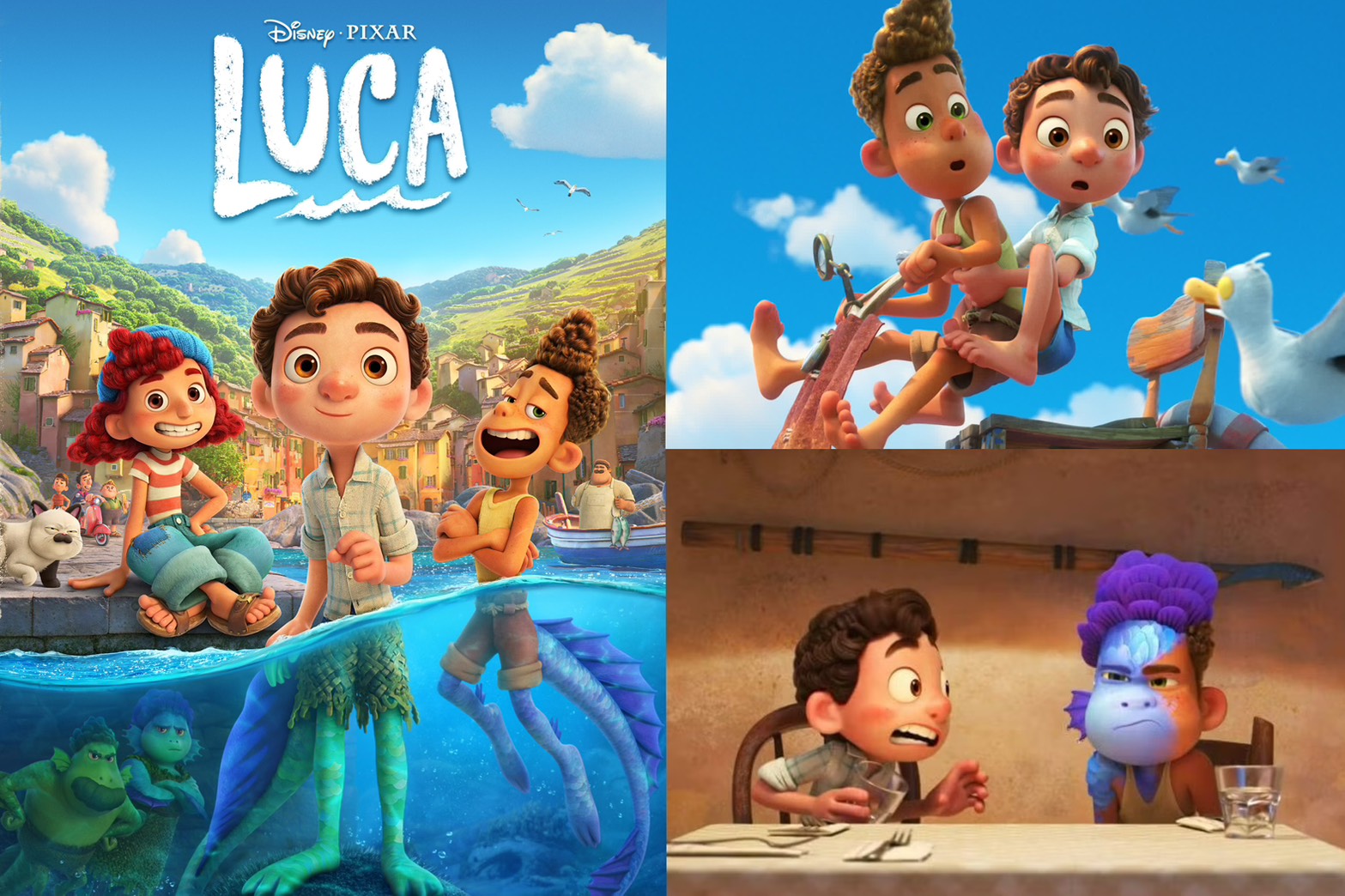  Luca (2021) ​หนังอนิเมชั่นที่เป็นผลงานจาก Disney และ Pixar 