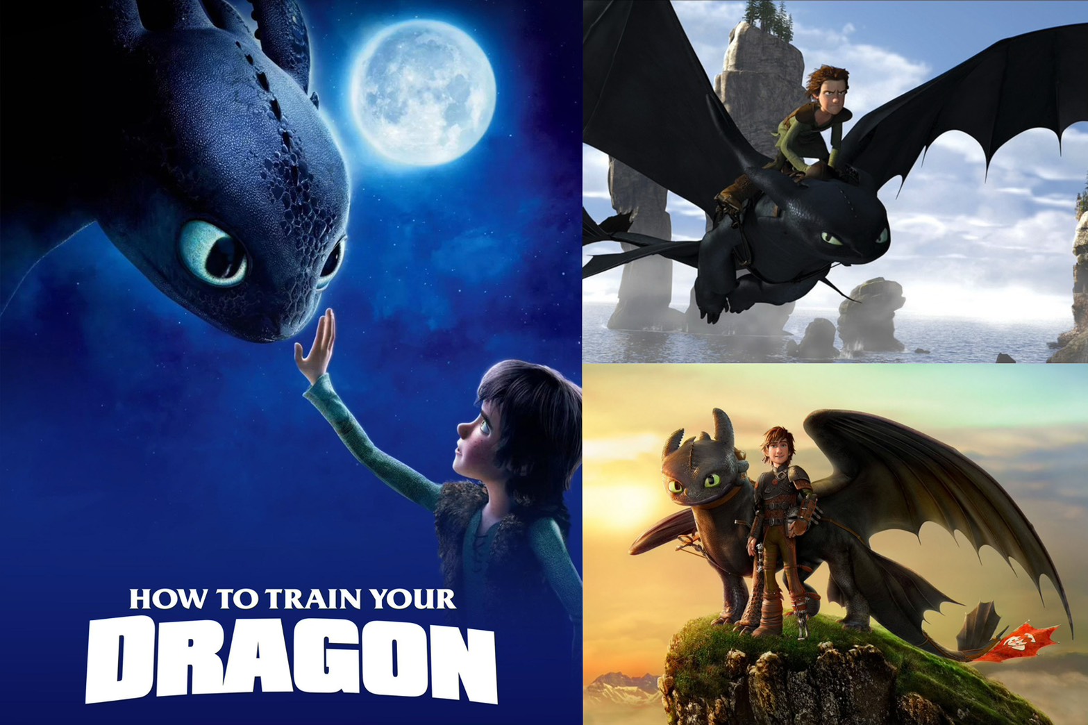 How to Train Your Dragon (2010) หนังอนิเมชั่นเกี่ยวกับความสัมพันธ์ของคู่หูต่างสายพันธุ์
