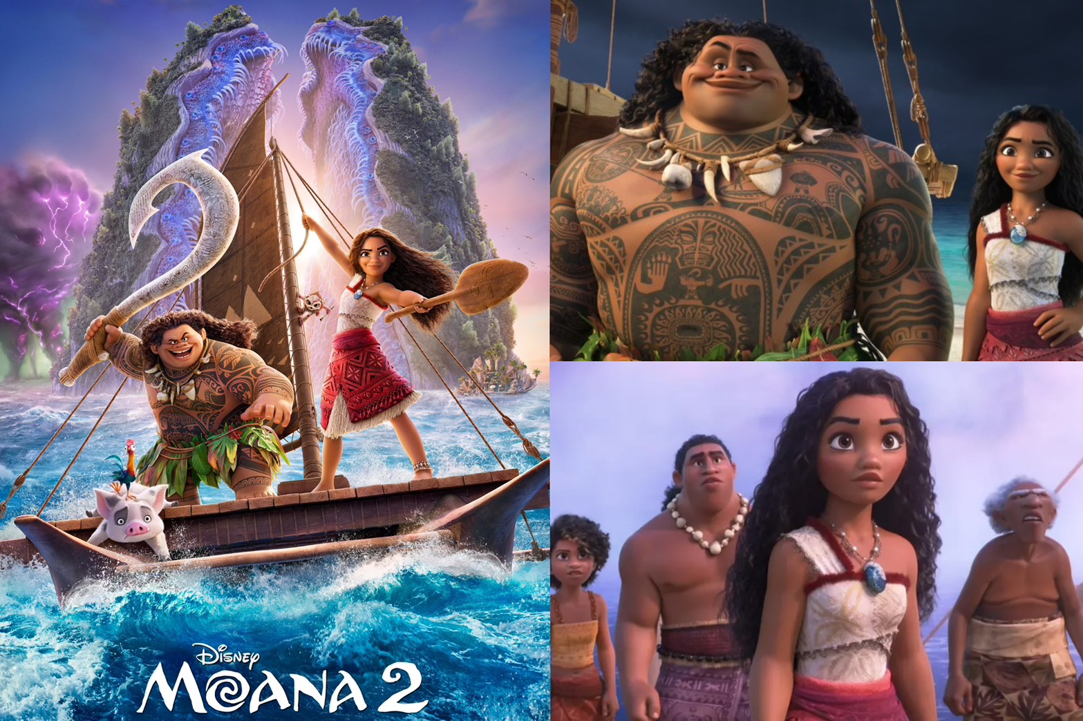 Moana 2 (2024) หนังการ์ตูน Disney แนวผจญภัย