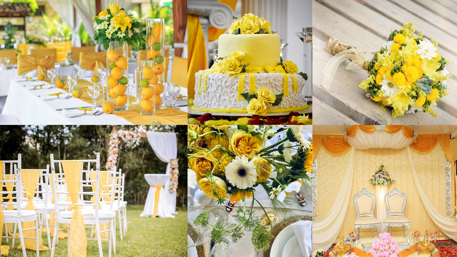 ธีมงานแต่ง Sunny Yellow & Daisy