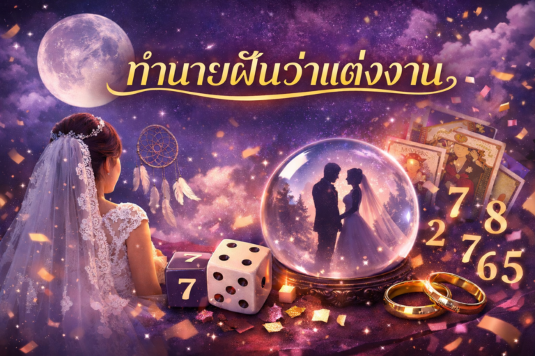 ฝันว่าแต่งงาน ตามตำราหมายถึงอะไร? พร้อมแจก “เลขเด็ด” จากการทำนายฝัน