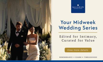 Your Midweek Wedding Series แพ็กเกจจัดงานแต่งงานวันธรรมดา พร้อมสิทธิพิเศษสุดเอ็กซ์คลูซีฟ จาก Kalanan Riverside Resort