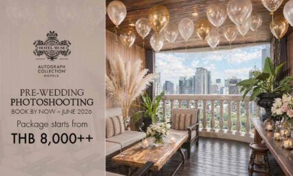 Pre-Wedding Photoshooting Package Starts from THB 8,000++ at Hotel Muse Bangkok, Autograph Collection