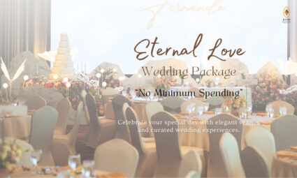 Eternal Love Wedding Package แพ็กเกจงานแต่งงานสุดพิเศษเริ่มต้นเพียง 350,000 บาท จากโรงแรม Eastin Grand Hotel Sathorn