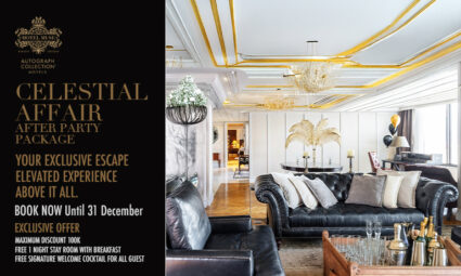Celestial Affair – Private After Party with discount minimum spending THB 60,000++ at Hotel Muse Bangkok, Autograph Collection
