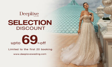 Selection discount up to 69% off. Limited to the first 20 booking from DeepLove