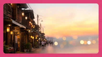 ที่เที่ยวเชียงคาน เดินถนนคนเดิน ตักบาตรข้าวเหนียว และชมทะเลหมอก
