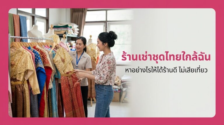 ร้านเช่าชุดไทยใกล้ฉัน หาอย่างไรให้ได้ร้านดี ไม่เสียเที่ยว